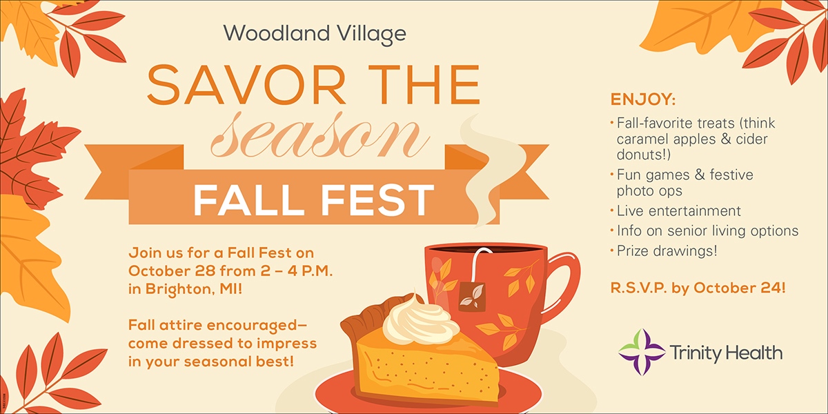 Fall Fest October 28 at Woodland Village